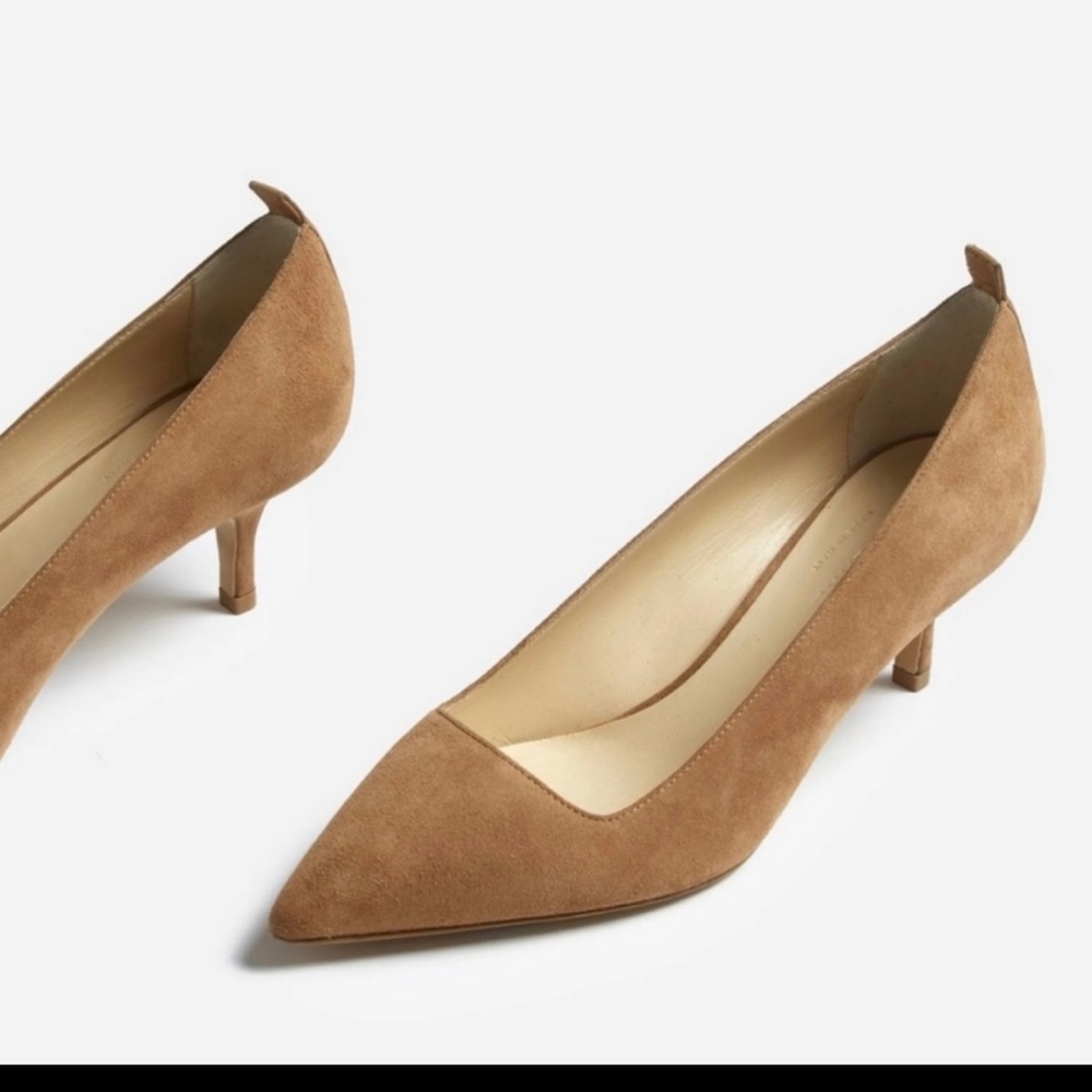 EVERLANE The Editor Heel in Suede